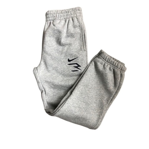 Nike x 3Brand boys Sweatpants Medium m med grey 10-12 joggers euc gently used - Picture 1 of 7